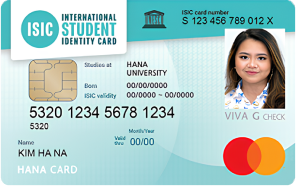 하나은행 국제학생증